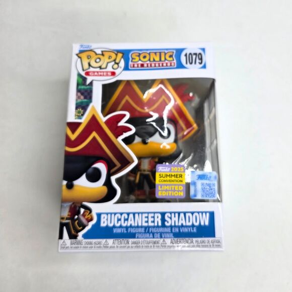 Funko Pop! Vinyl: Sonic Buccaneer Shadow 1079 Summer Convention Limited Edition - Picture 8 of 8